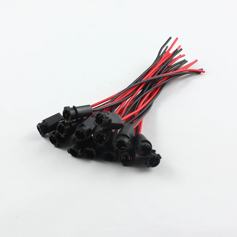 T5 85 86 2721 Car Wedge SMD Led Park Light Extension Connector Socket 2pcs