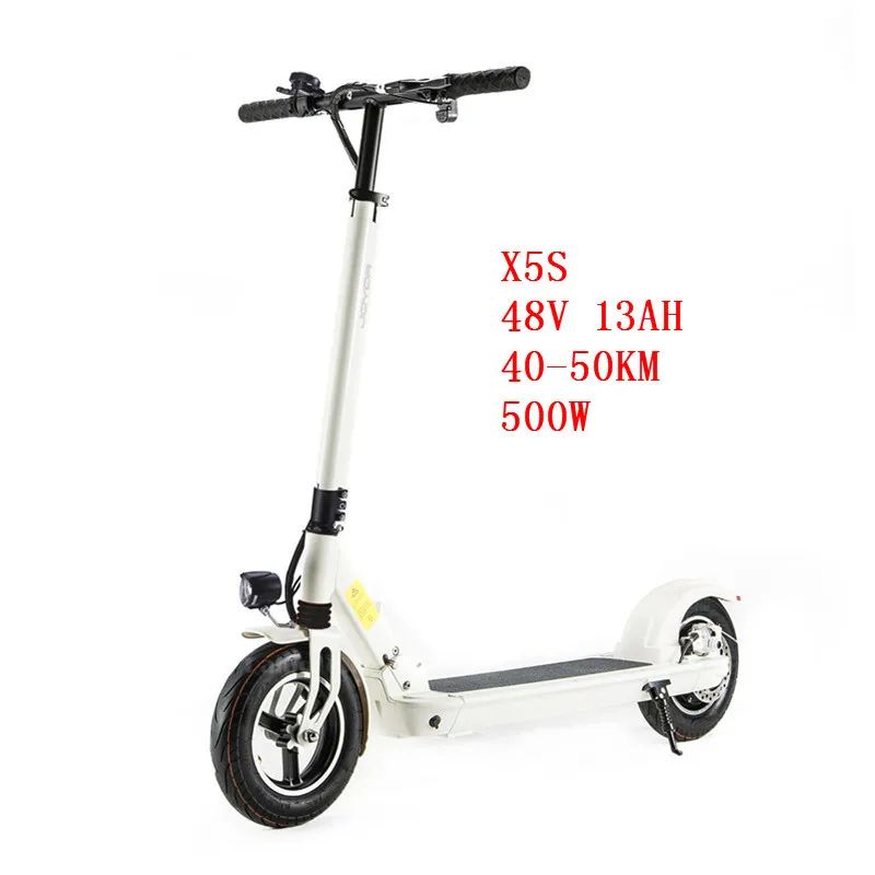 Daibot X1 X3 X5 X5S складной электрическая скутер 10 дюймов складной велосипед электрический скейтборд Ховерборд самокат USB зарядки - Цвет: X5S White