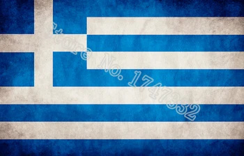 

Greece Antique do the old Flag Retro Flag 3X5FT 150X90CM Custome Banner brass metal holes