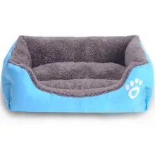 Puppy Cat Soft Warm Kennel Autumn Winter Large Pet Dog Bed Cushion Mat Blanket Washable Hogard House G