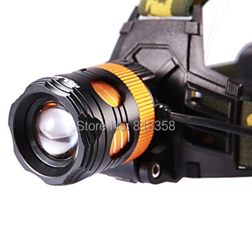 AloneFire HP82 Cree XPE Q5 2 светодиодный синий и белый двойной светильник с увеличением светодиодный налобный фонарь с 2x18650 аккумулятором/зарядным устройством переменного тока/автомобильным зарядным устройством