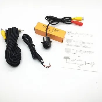 

OMESHIN Backup Camera 170-degree angle + 8LED viewing small straw waterproof reversing 12V 19F22