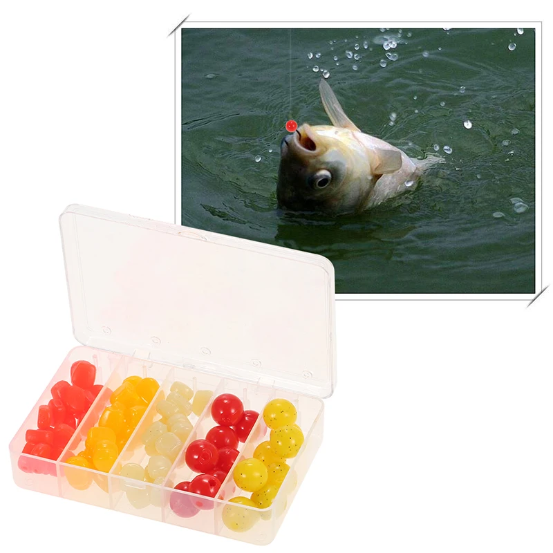 76pcs/Box Carp Bait Floating Fishing Lure Corn Artificial Baits Carp