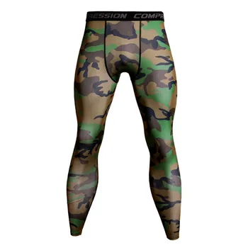 

Compression Camouflage Tights Pants Men Gyms Fitness Leggings Male Joggers Skinny Trousers MMA Male Sportswear Bottoms