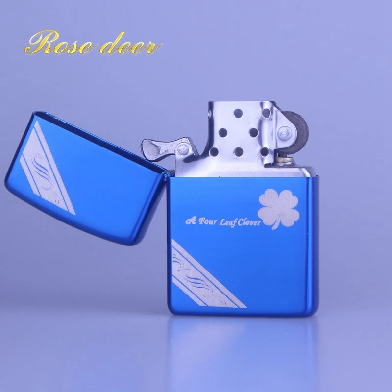 

Fashion Retro Metal Carving Kerosene Oil Fire Lighter Unique Gasoline Cigarette Lighter Handicrafts Decoration Best gift