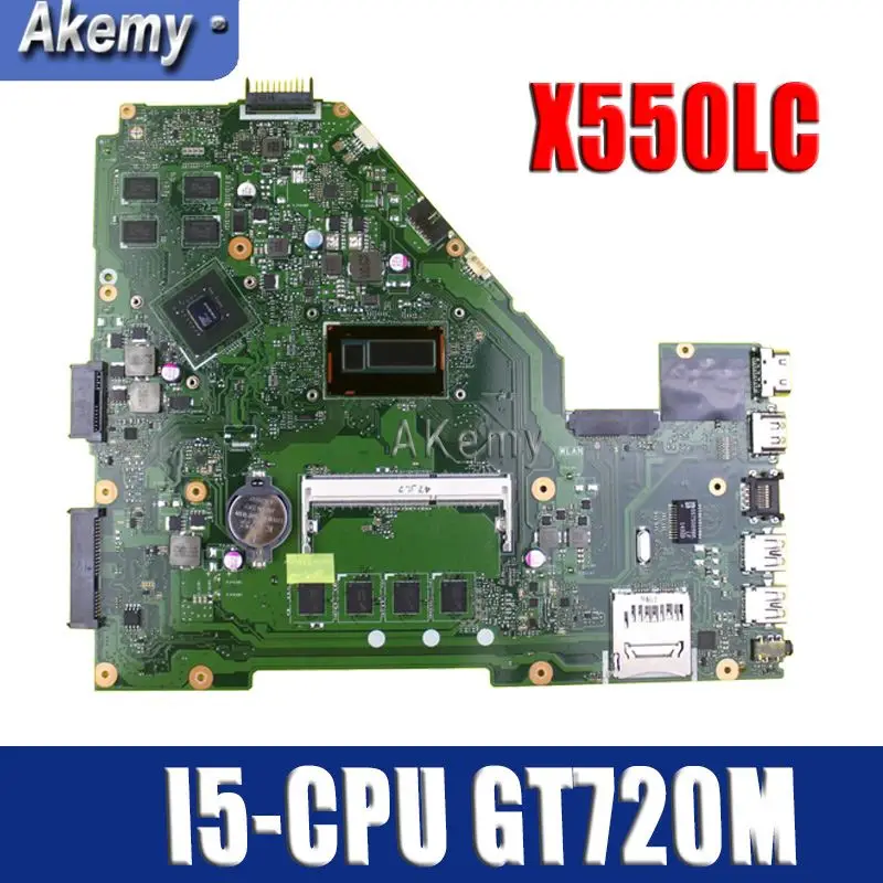Amazoon X550LC материнская плата для ноутбука ASUS X550LD X550LN тест оригинальная без RAM I5-CPU
