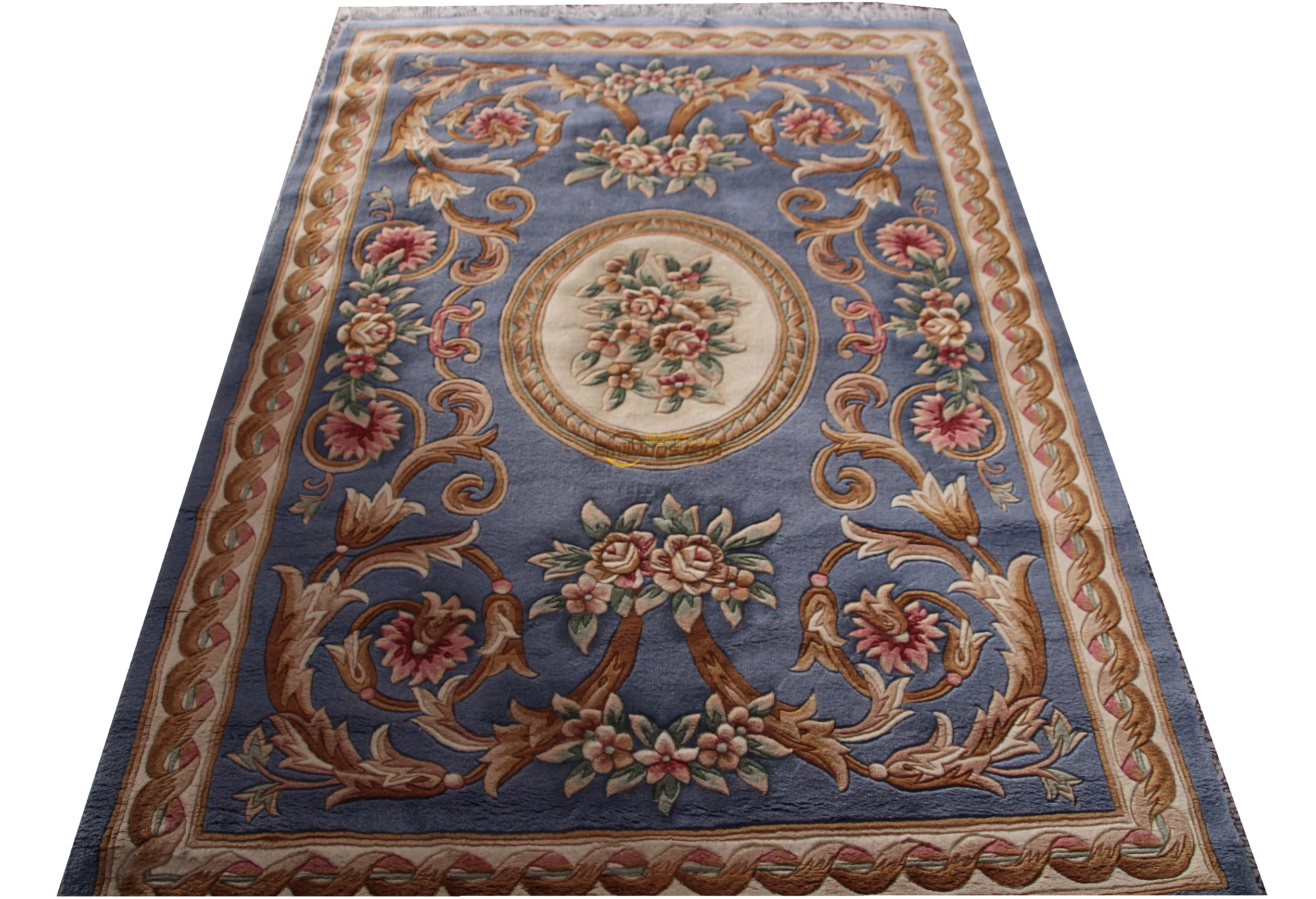 viscose french carpet About machine made Thick Plush Savonnerie Rug