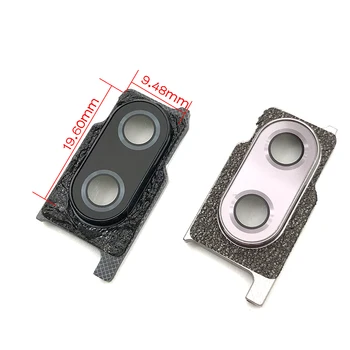 

20Pcs Rear Camera Glass Lens Cover With Frame Holder with Sticker For Asus ZenFone 5 ZE620KL 2018 Repairs