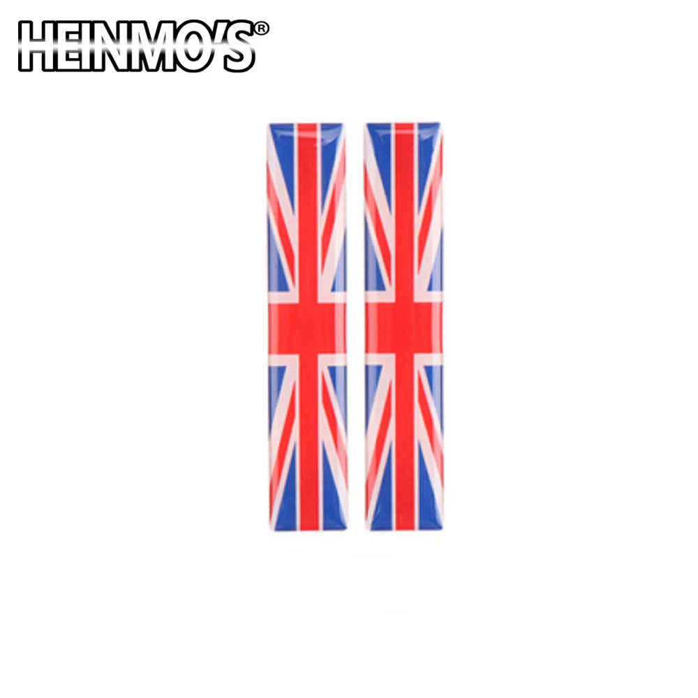 Red Jack Для Mini Cooper F54 F55 F56 F57 F60 Автомобильная внутренняя вытяжная дверная ручка наклейка украшение для Mini Cooper JCW земляк клабман - Название цвета: Red Jack