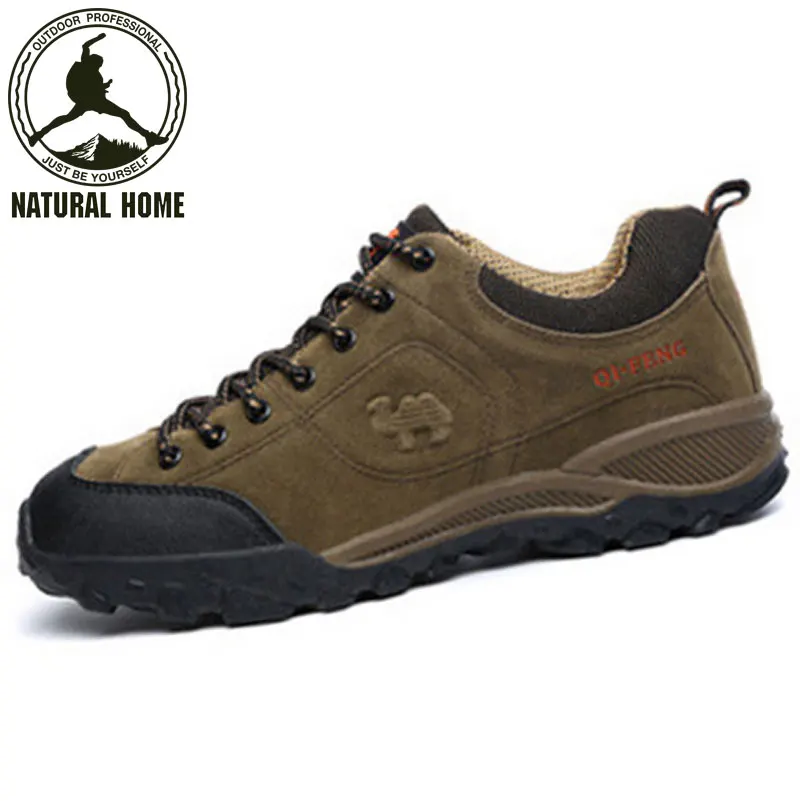 

[NaturalHome] Brand Outdoor High-Top feminino Men womens Original Climbing boots Shoe 5 Colors trekking shoes winter outdoors