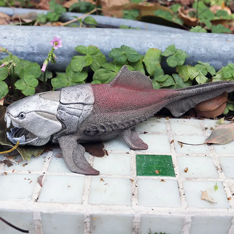 Старинная Морская жизнь дикарь Dunkleosteus Terrelli фигурка животного достаринный