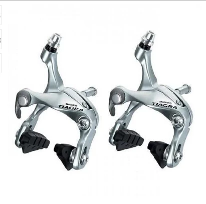 Shimano Tiagra BR-4600/4700 тормозной суппорт для шоссейного велосипеда, набор пар серебряных передних и задних тормозов - Цвет: br4600