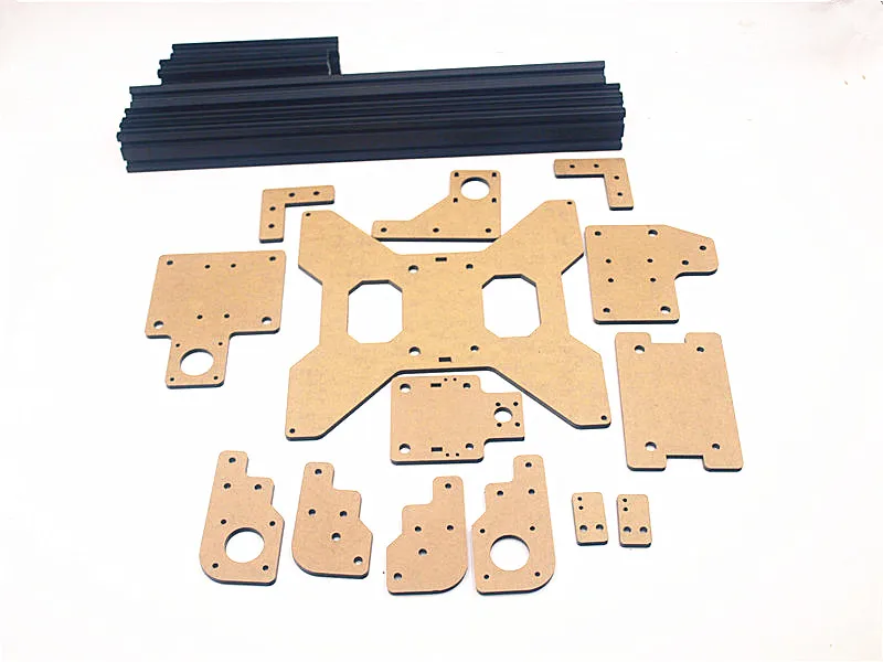 

Funssor acrylic parts & extrusion frame kit for TEVO Tarantula 3D printer part Laser cut parts for Tevo Tarantula