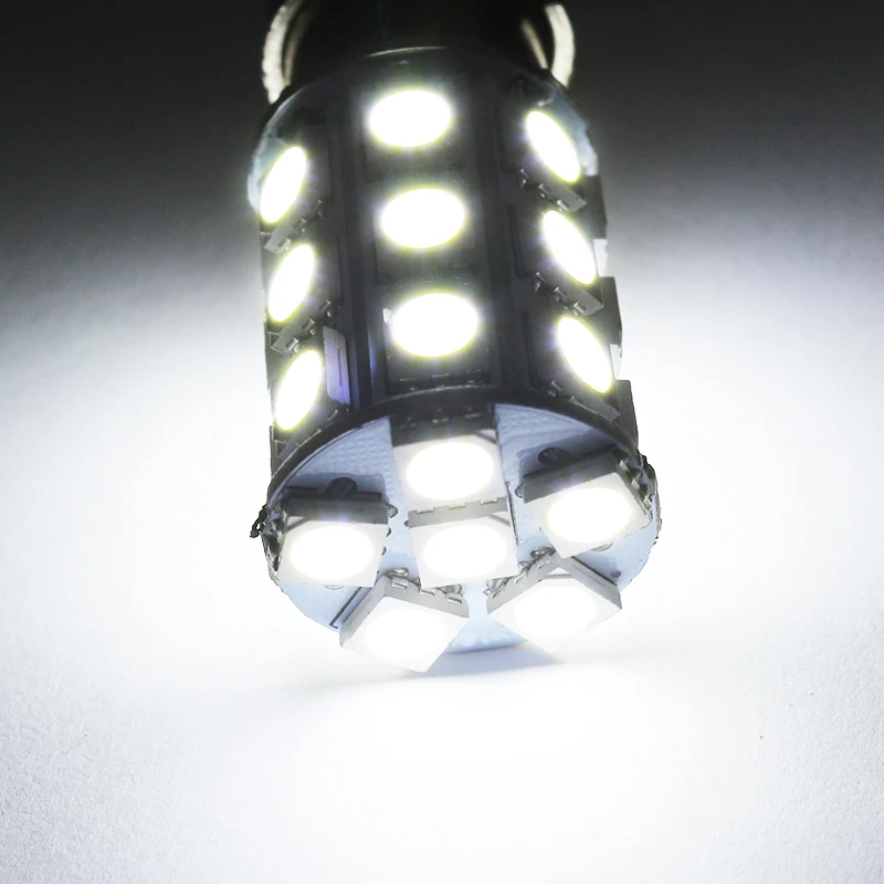 1x1156 BA15S 1157 BA15D T20 7443 27Led 5050 Автомобильные светодиодные поворотные парковочные