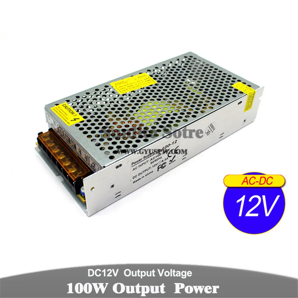 12V100W