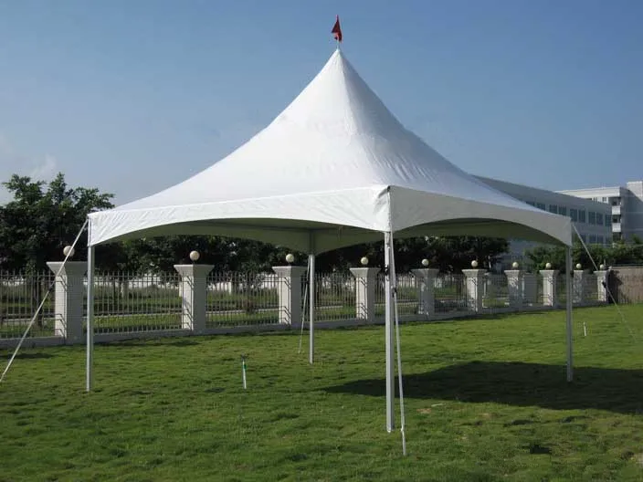 

Beautiful Outdoor 5m x 5m Spring Tent, Clear Span Tent, Aluminum And PVC Marquee, Spring, Party, Wedding Tent