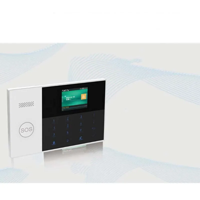 Новая GSM Противоугонная сигнализация беспроводная WiFi Двойная сеть умная система безопасности с кнопкой экстренной помощи