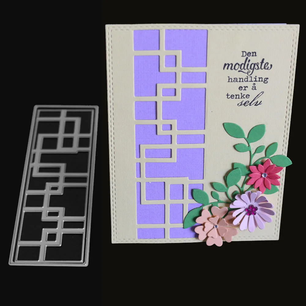 Buy Rectangle Cutting Dies Cards Album Scrapbooking Dies DIY Tool Metal