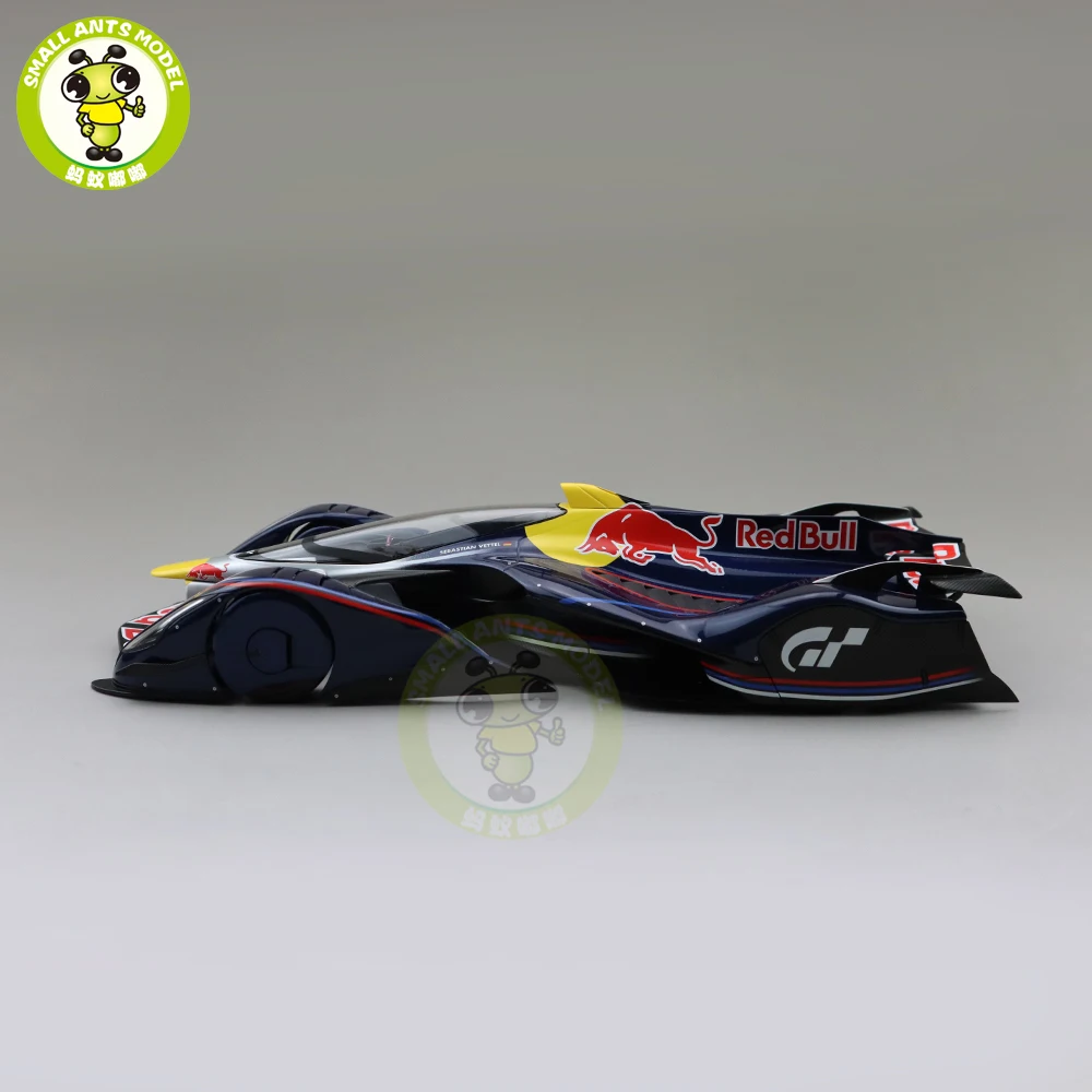 1/18 AUTOART 18118 RED BULL X2014 Вентилятор Автомобиль Себастиан веттел Модель автомобиля игрушки детские подарки коллекция