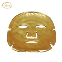 20 био-Коллагеновая маска для лица с кристаллами и золотым порошком коллагеновая маска для лица увлажняющая Омолаживающая темные круги отбеливающая красота