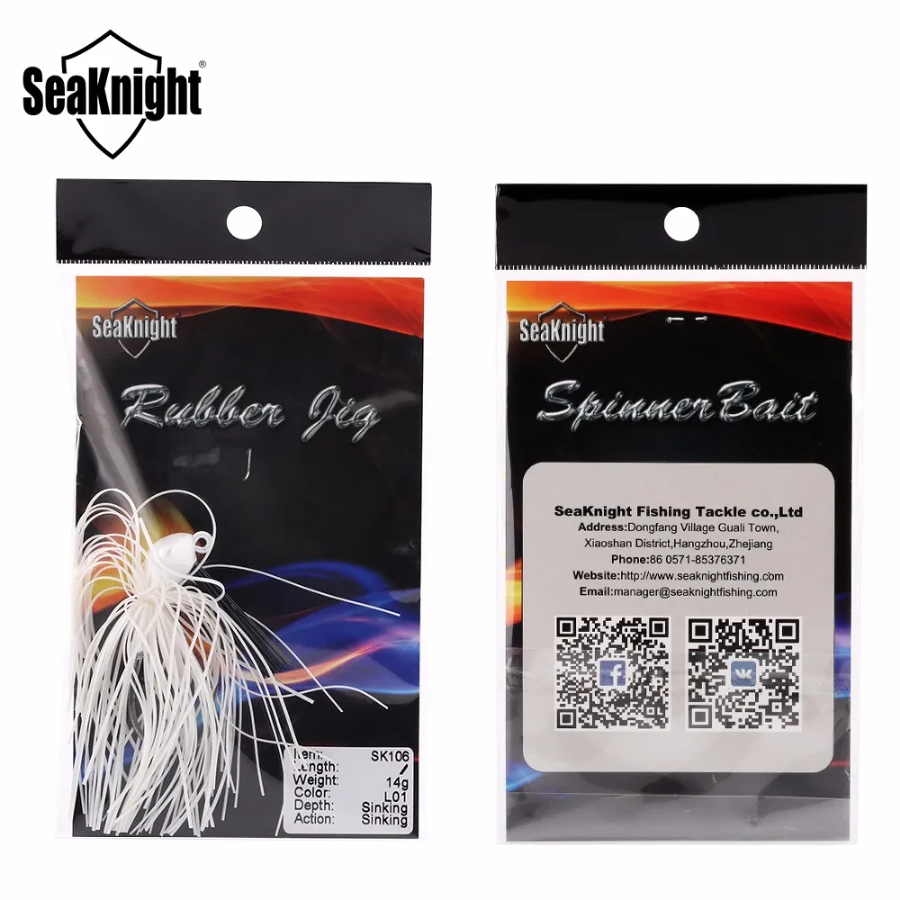Бренд SeaKnight SK105 106 серия 1 шт. Рыболовная Приманка 10 г/14 г приманки из свинца крючки