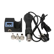 Портативный цифровой дисплей фена BGA паяльная станция Регулируемая температура горячий воздух воздуходувка телефон Weilding ремонтный инструмент