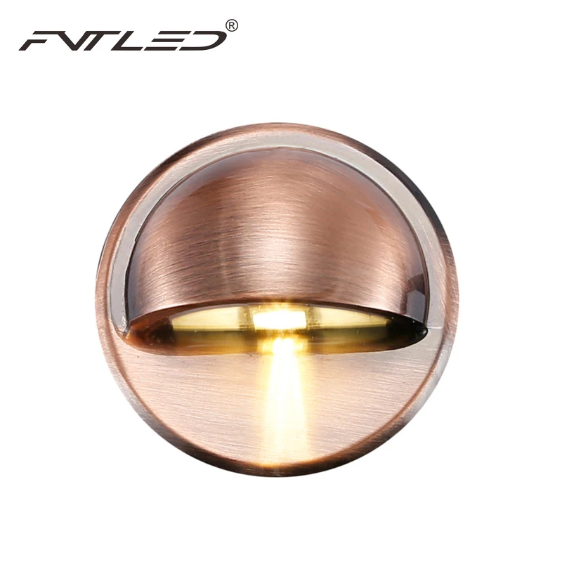 FVTLED Waterproof LED Deck Step Light Garden Yard Villa Patio Stair