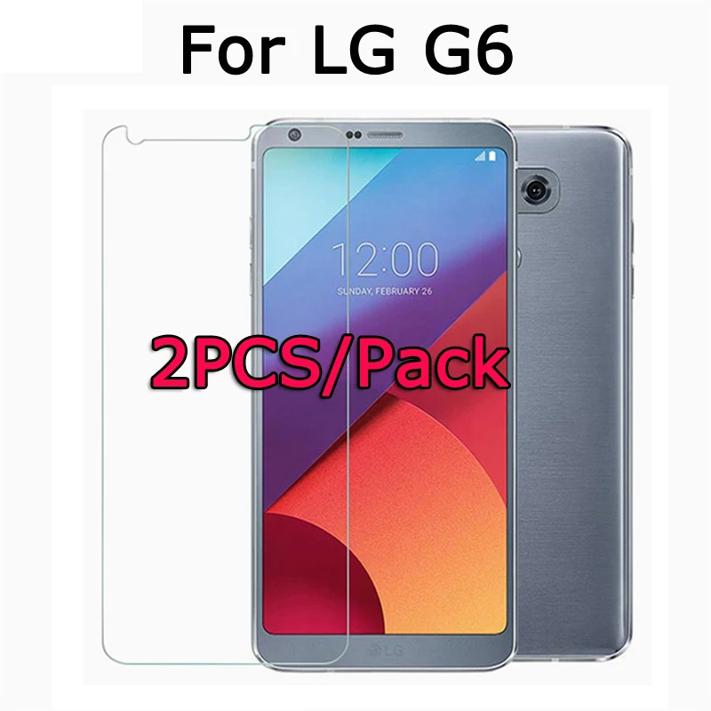 2 шт. Защитная пленка для экрана LG G6 стекло телефона закаленное LGG6 защитная G 6 H870