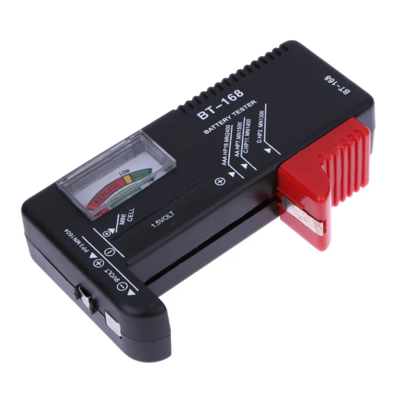 

Universal LCD Digital Battery Tester for AA AAA 9V Cell Button Batteries Capacity Current Voltage Meter Battery Checker Tools