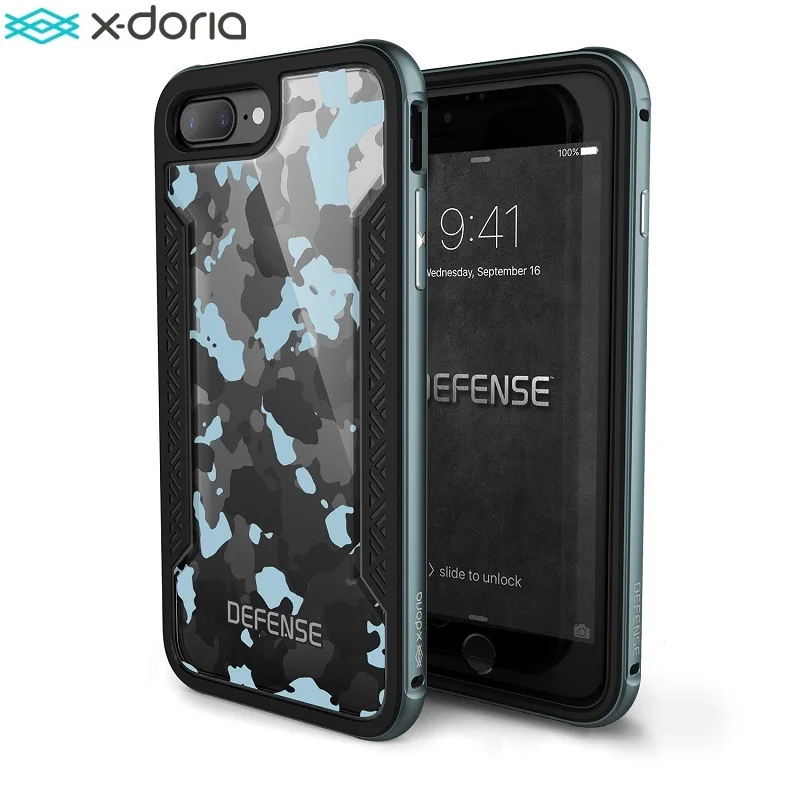 imágenes para X-doria Defensa Caso Protector para el iphone 7 Plus/Coque iPhone 7, Grado militar del Ensayo de Caída, TPU y Protector de La Cubierta De Aluminio imágenes para X-doria Defensa Caso Protector para el iphone 7 Plus/Coque iPhone 7, Grado militar del Ensayo de Caída, TPU y Protector de La Cubierta De Aluminio