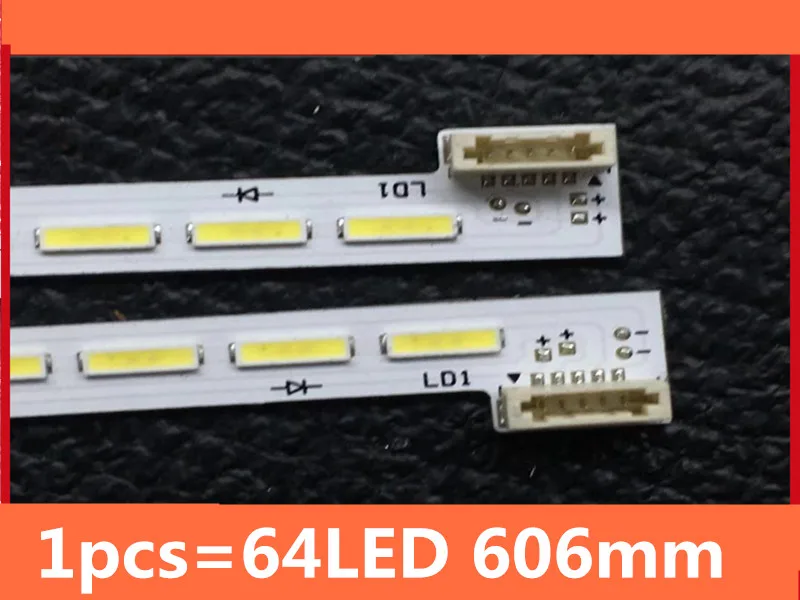 2 шт./компл. 64 светодиодный 606 мм светодиодный прокладки для KDL55W8100A 6922L-0066A NLAC40225L NLAC40225R LC550EU