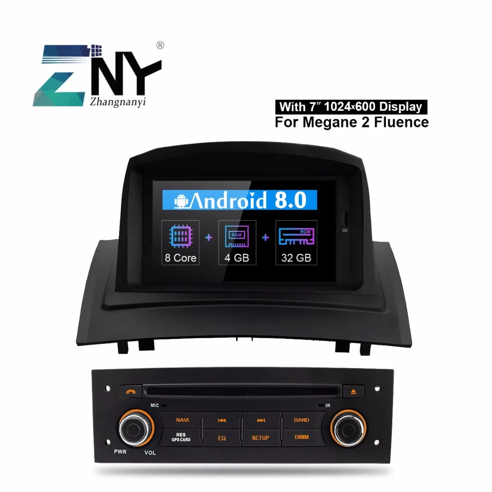 Germany In Stock Android 8 0 Car DVD 1 Din Auto Radio Audio For Renault Megane