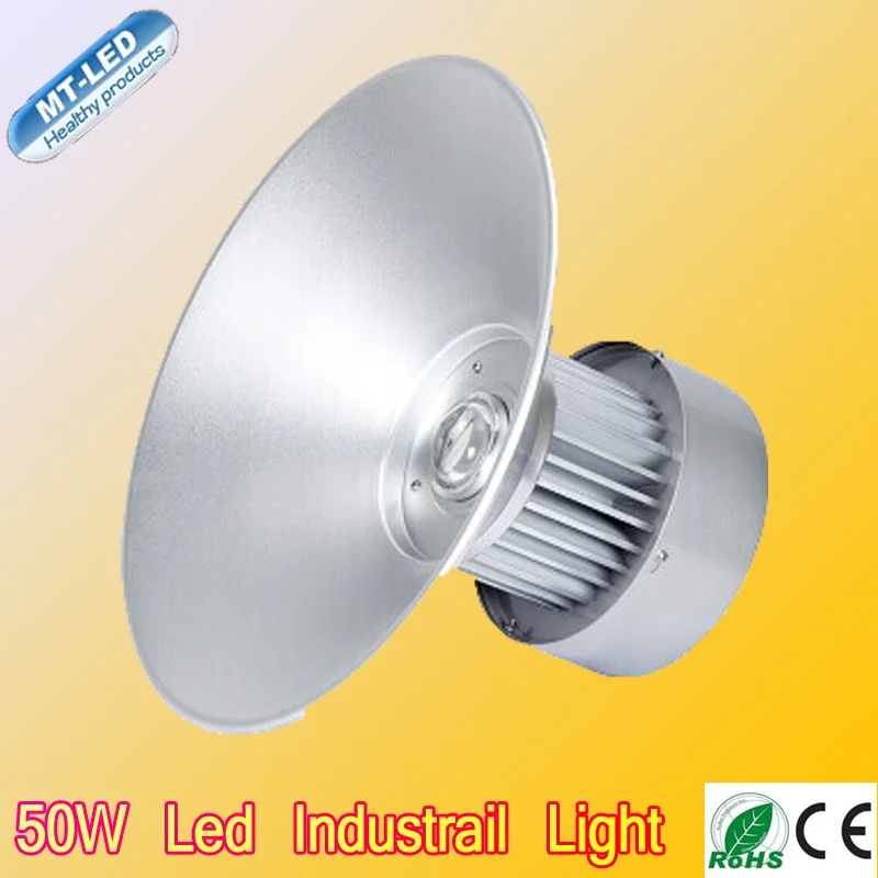 

X4pcs DHL Free Ship 50W Industrial Task Lighting All aluminum LED bay light series  IP65 AC110-240V CE&ROHS Outdoor droplight