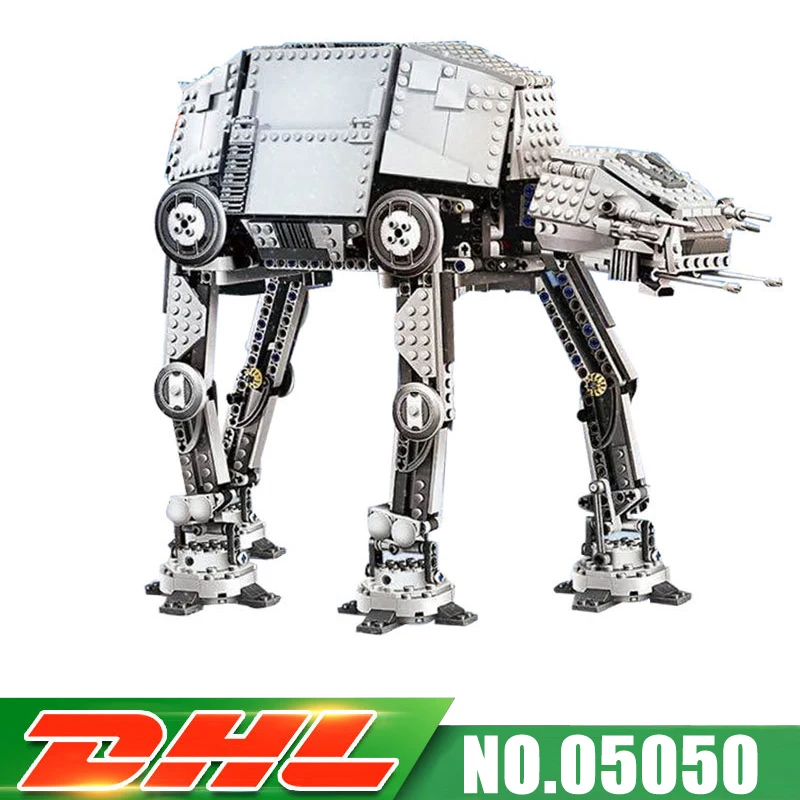 

DHL 1167pcs Lepin 05050 UCS Series AT-AT the Robot With Electric Remote Control Building Blocks Toys Compatible 10178