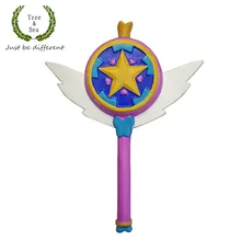 Звезда против сил зла Принцесса Звезда Бабочка волшебная палочка Косплей резиновые палочки игрушка ролевые игры Реквизит