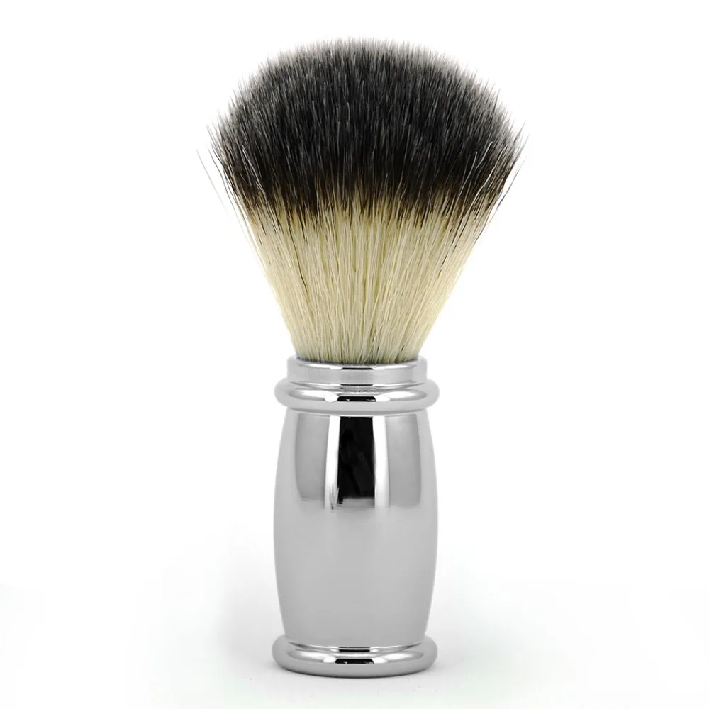 ZY Synthetic Nylon Hair Shaving Brush Men Facial Shave Beard Cleaning