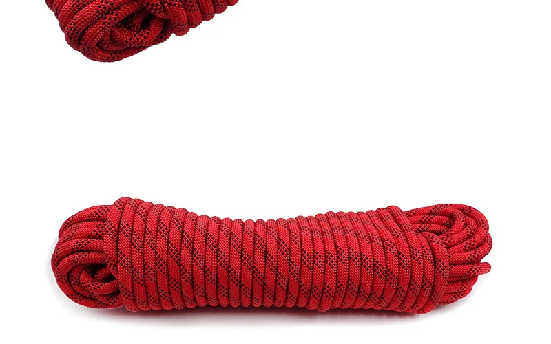 12mm de Diâmetro Corda de Segurança ao ar Equipamento de Escalada Corda de Escalada Corda de Alta Parede Árvore Livre Profissional Engrenagem Caminhadas Resistência 19 Acessórios para escalada