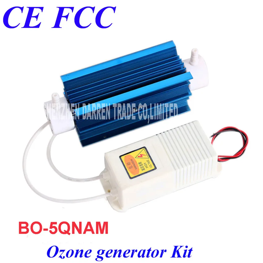 BO-5QNAM AC220v/110 В 5 Гц/ч кварцевые трубы типа генератора озона комплект медицинский генератор озона части воды озона очиститель воздуха 40 Вт