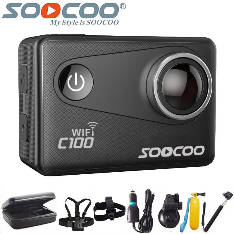 Wholesale SOOCOO C100 Action Camera 4K WiFi Sports DV Full HD 1080P Gyro 30m Waterproof Diving Mini Camcorder 2.0 inch NTK96660 Sport Cam Buy Cheap SOOCOO C100 Action Camera 4K WiFi Sports DV Full HD 1080P Gyro 30m Waterproof Diving Mini Camcorder 2.0 inch NTK96660 Sport Cam