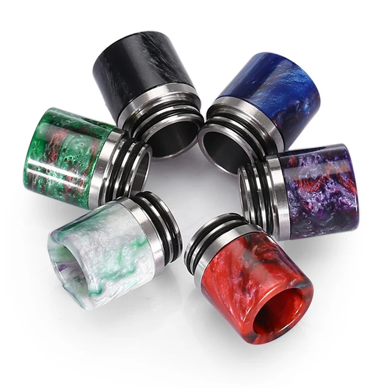 VapeSMOD 810 Drip Tip Resin Stainless Steel Material For Tfv12 Prince