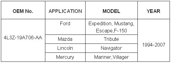 Мотора Вентилятора Резистор использование OE НЕТ. 4L3Z-19A706-AA для Ford Lincoln Mercury Mazda