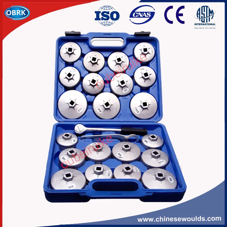 

Oil Filter Wrench 23pcs/set Aluminum Cap Type Oil Wrench Auto Maintenance Tools Oil Core Wrench