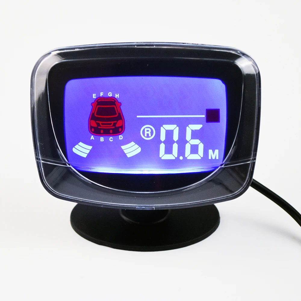 LCD display car parking sensor