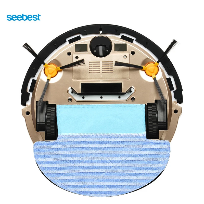 Seebest D750 Тьюринг 1 0 гироскоп навигация вакуумный чистый робот с резервуаром для