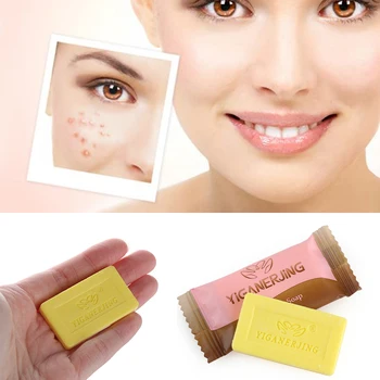 

1/3PCS Sulfur Soap Psoriasis Cream Anti Bacteria Eczema Body Massage Patches Wholesale Acne Anti Fungus Handmade Bath ShampoSoap