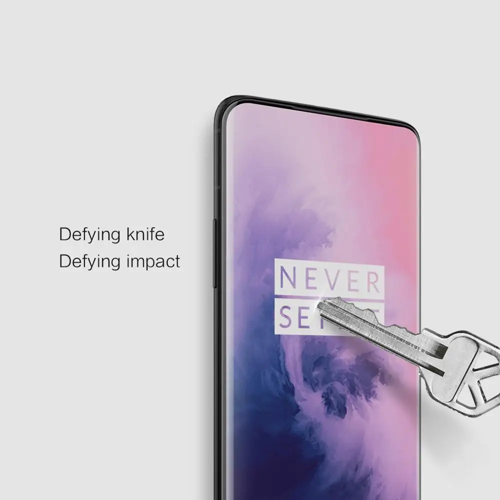 Для OnePlus 7 Pro 7T стекло Nillkin CP + Max полное покрытие 3D закаленное Защита для экрана