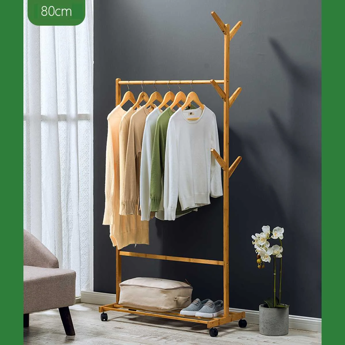 Купить Деревянную Стойку Для Одежды