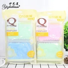 2 в упаковке жемчужное QQ кружевное полотенце для лица PVA косметичка специальная уплотненная губка для мытья полотенце для лица