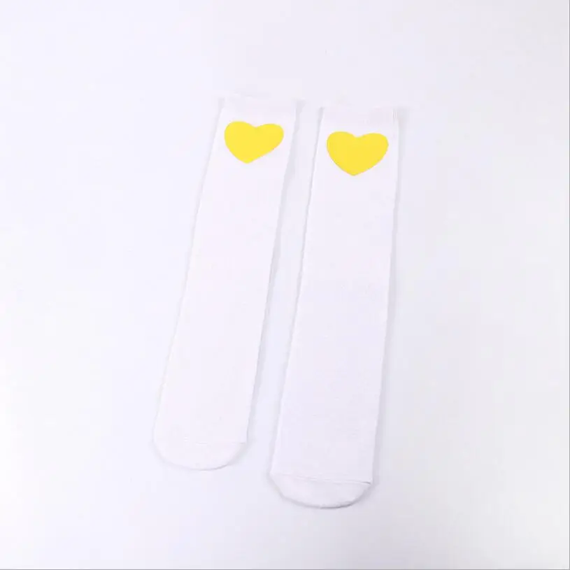 Kids Knee High Socks School White Socks Skate Children Baby Long Tube Leg Warm Girls Boys Football Stripes Cotton Sports - Цвет: kids Socks 14