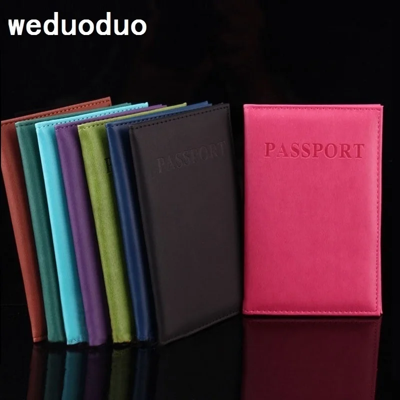 Weduoduo 2019 новый шаблон обложка для паспорта женщин и мужчин модные держатели